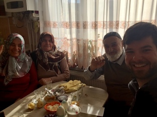 Bij de ouders van Fatih in Aksaray (Fadimana - Gülbahar - Etem).